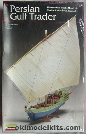 Lindberg Persian Gulf Trader (Arab Baghla or Dhow) - (ex-Pyro), 70882 plastic model kit